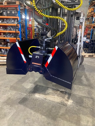 Clamshell Bucket Crane